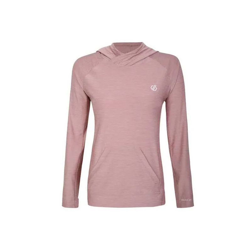 Mujer Dare2B Sprint Cty Hoodie (Dusky Rose Marl)