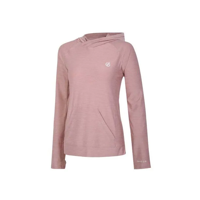 Mujer Dare2B Sprint Cty Hoodie (Dusky Rose Marl)