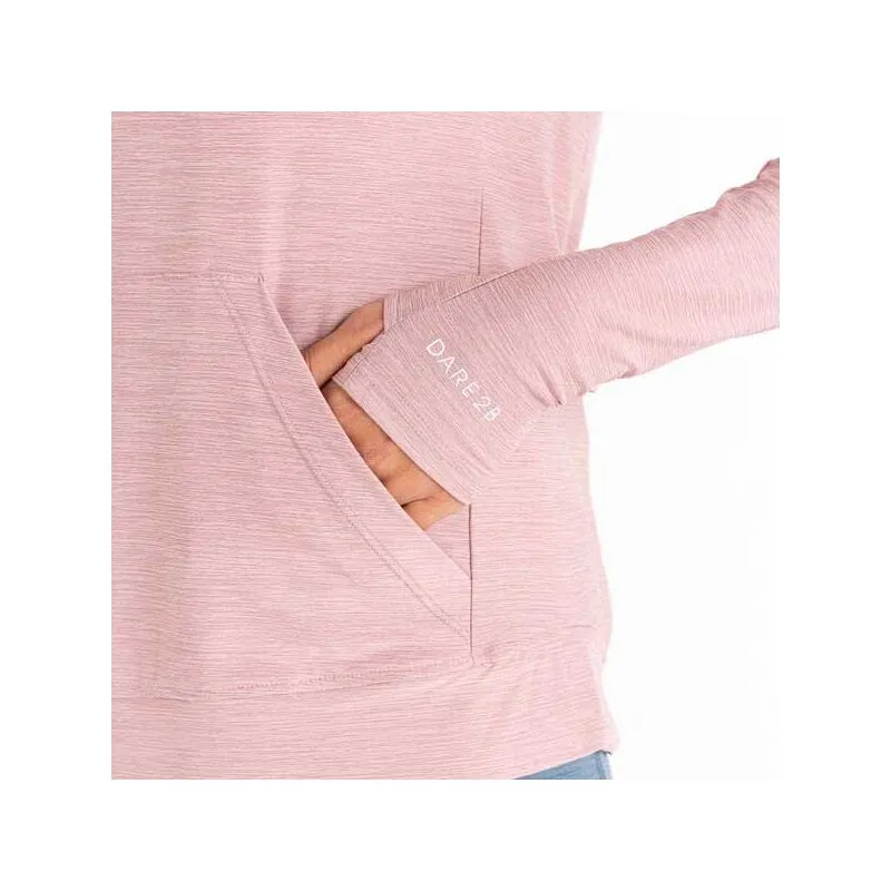 Mujer Dare2B Sprint Cty Hoodie (Dusky Rose Marl)