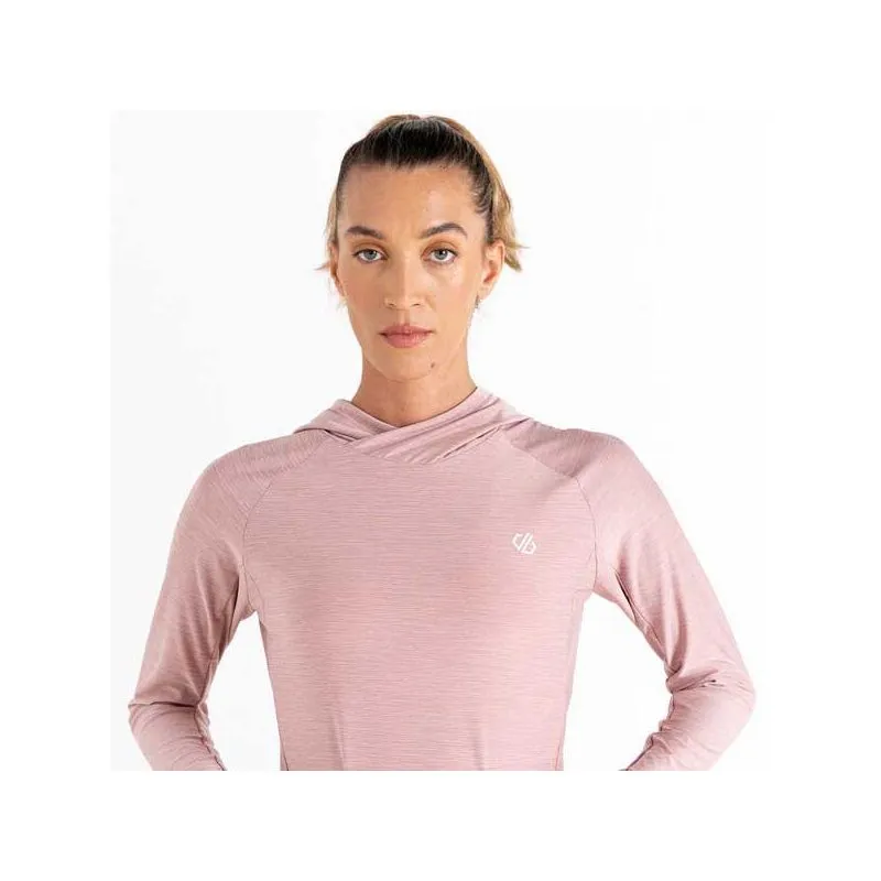 Mujer Dare2B Sprint Cty Hoodie (Dusky Rose Marl)