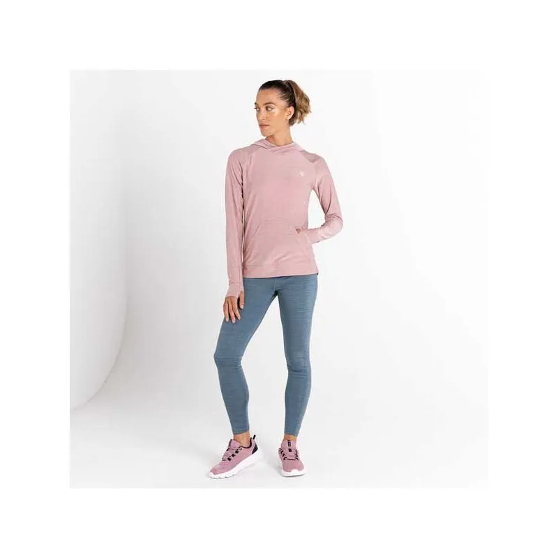 Mujer Dare2B Sprint Cty Hoodie (Dusky Rose Marl)