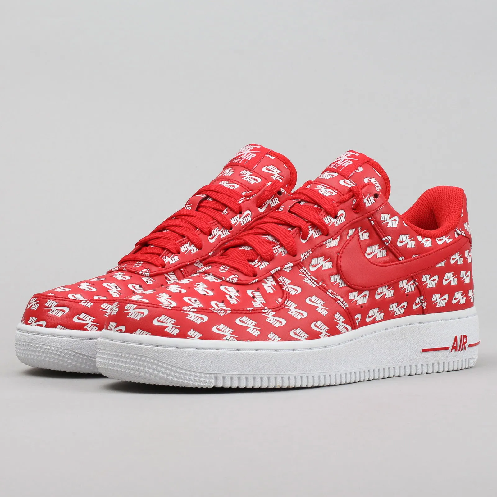 Nike Air Force 1 Low 07 ''All Over Logo Red'' QS
