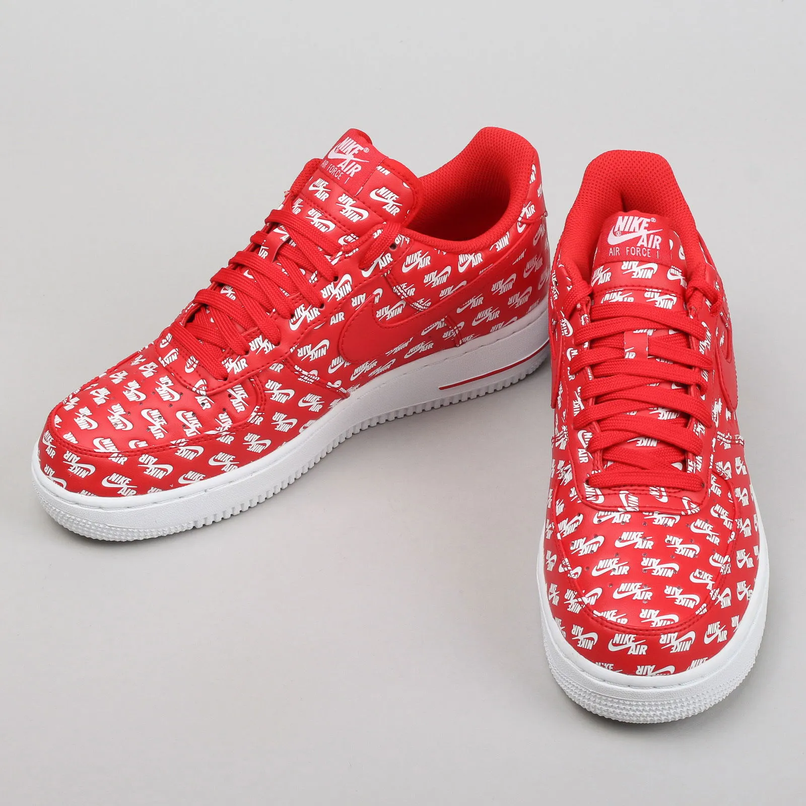 Nike Air Force 1 Low 07 ''All Over Logo Red'' QS