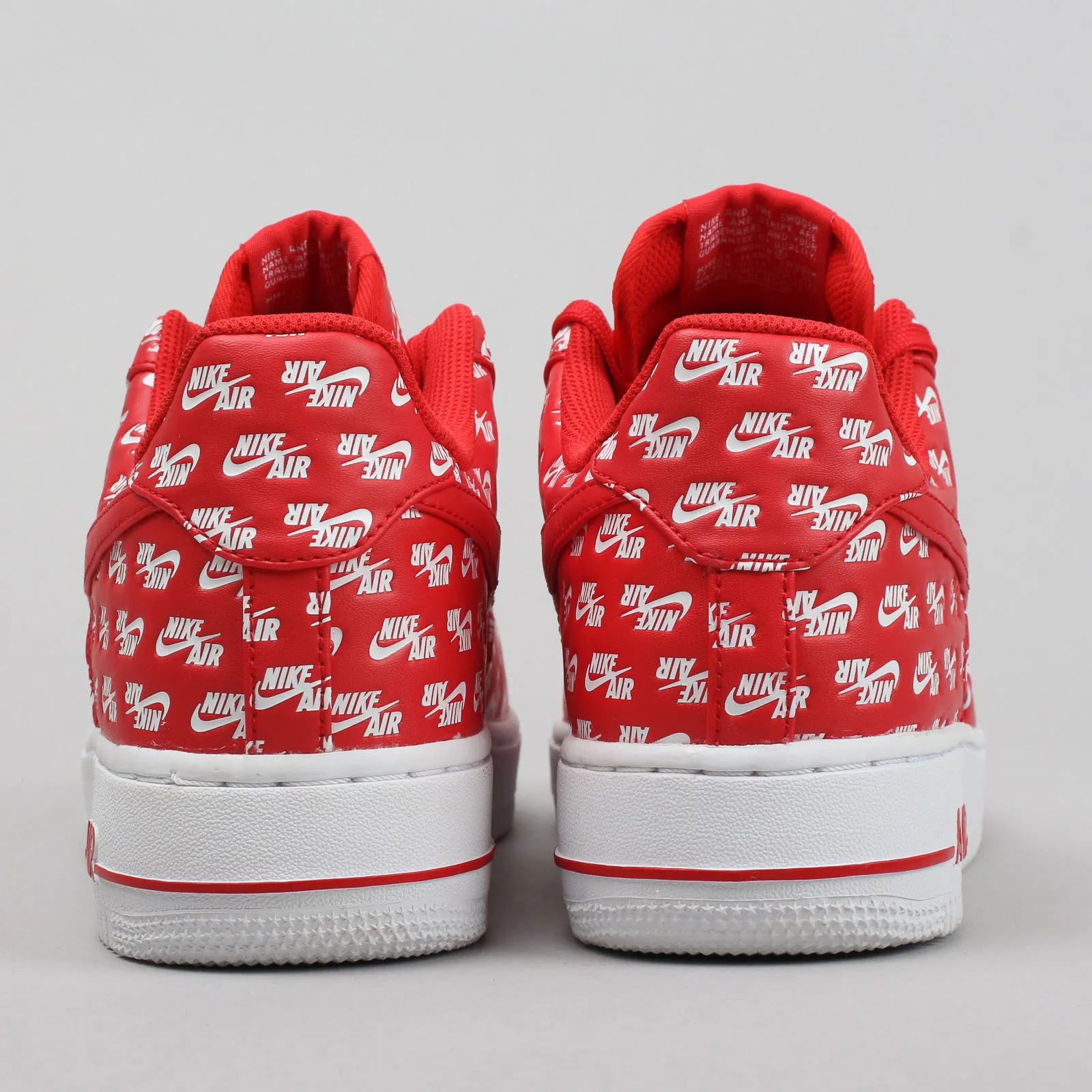 Nike Air Force 1 Low 07 ''All Over Logo Red'' QS