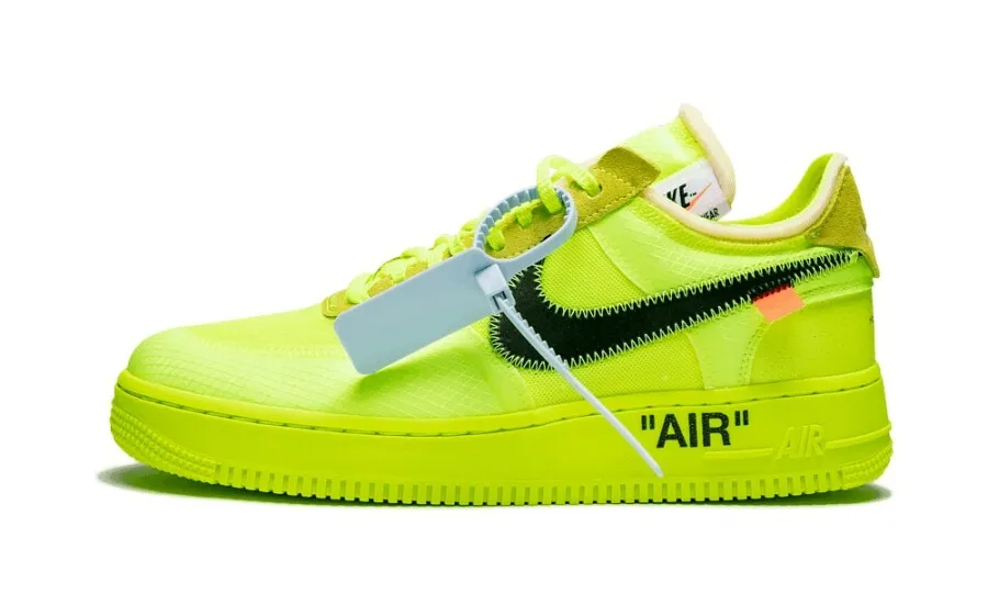 NIKE AIR FORCE 1 LOW OFFWHITE ''VOLT''
