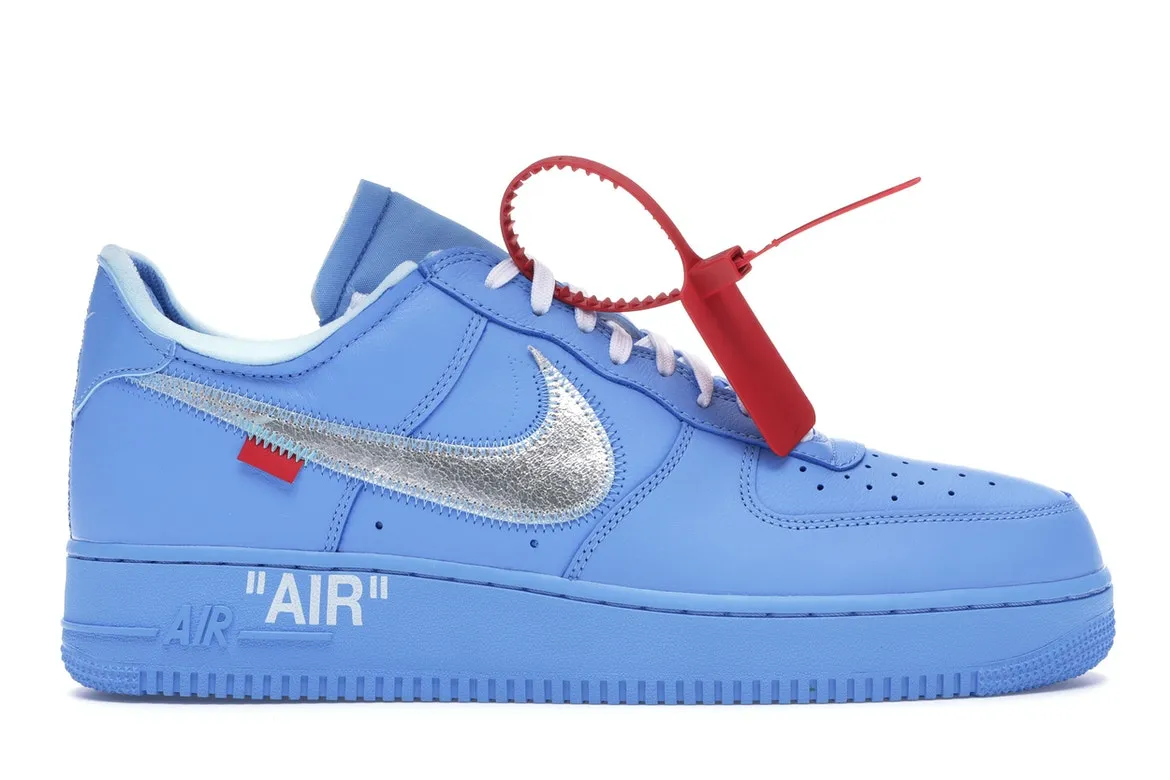 NIKE AIR FORCE 1 LOW OFFWHITE MCA UNIVERSITY BLUE