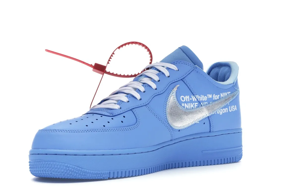 NIKE AIR FORCE 1 LOW OFFWHITE MCA UNIVERSITY BLUE