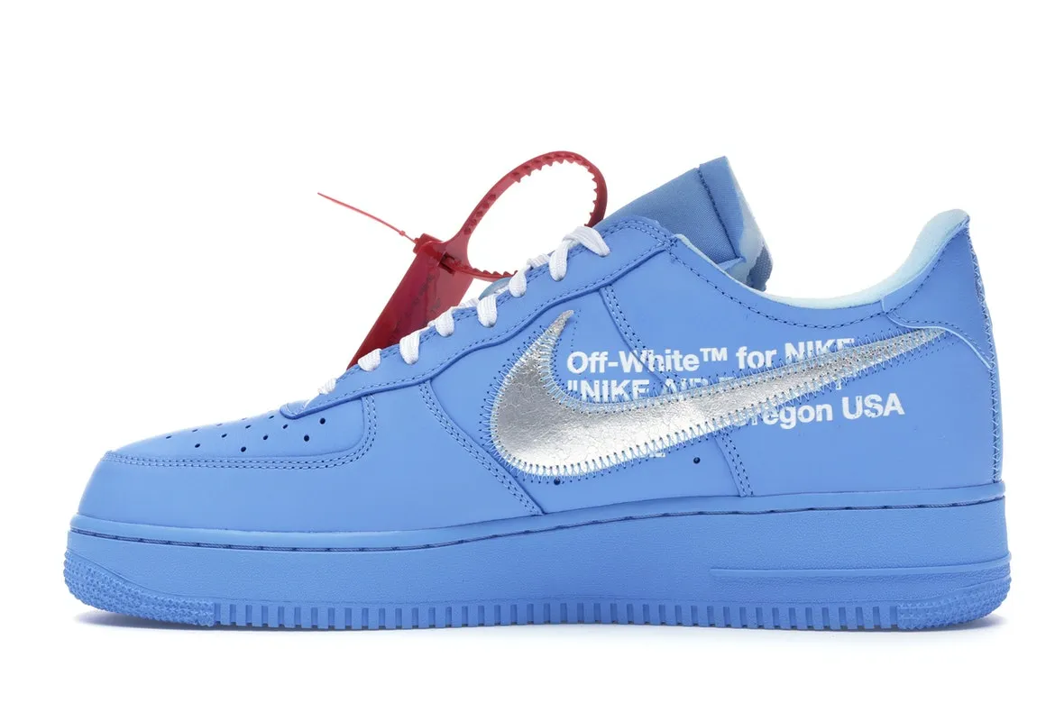 NIKE AIR FORCE 1 LOW OFFWHITE MCA UNIVERSITY BLUE