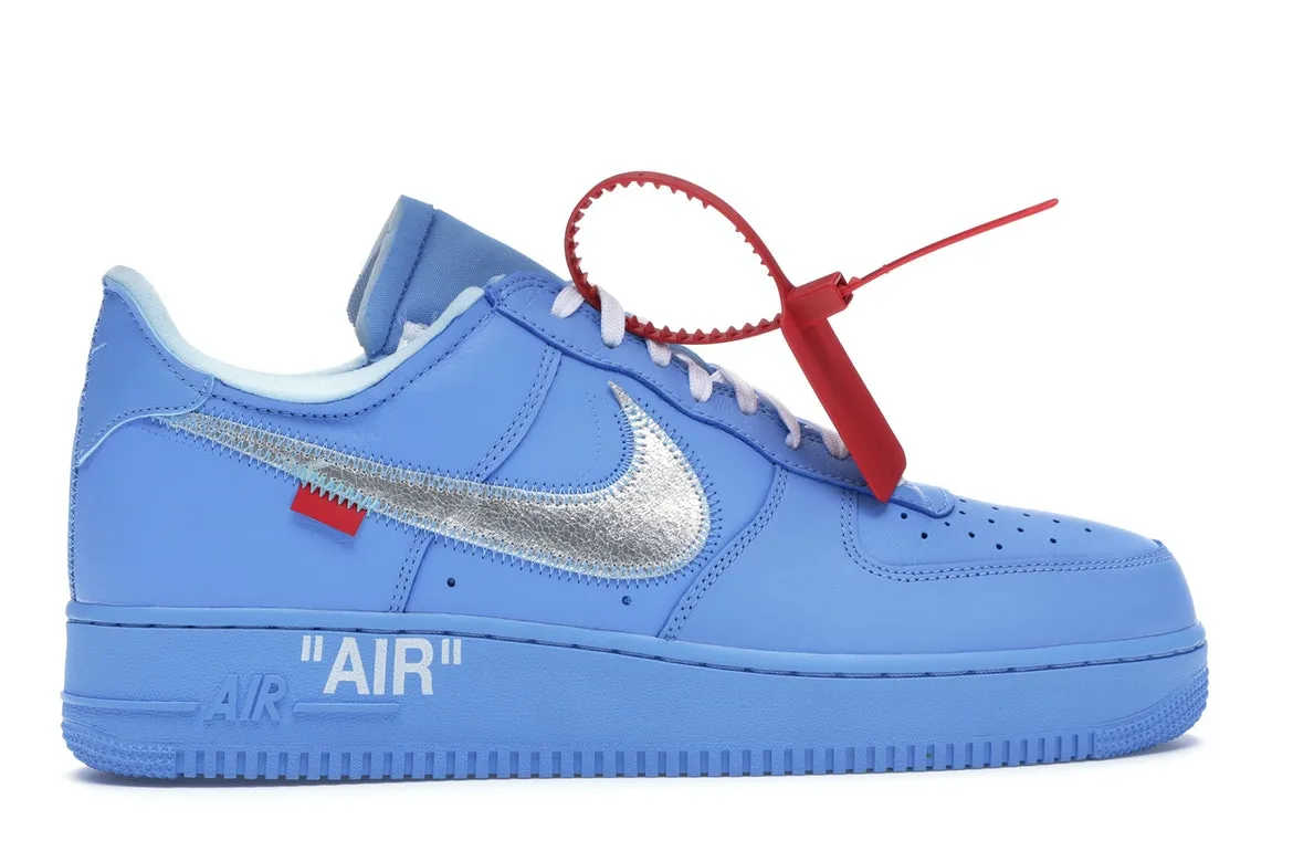 NIKE AIR FORCE 1 LOW OFFWHITE MCA UNIVERSITY BLUE