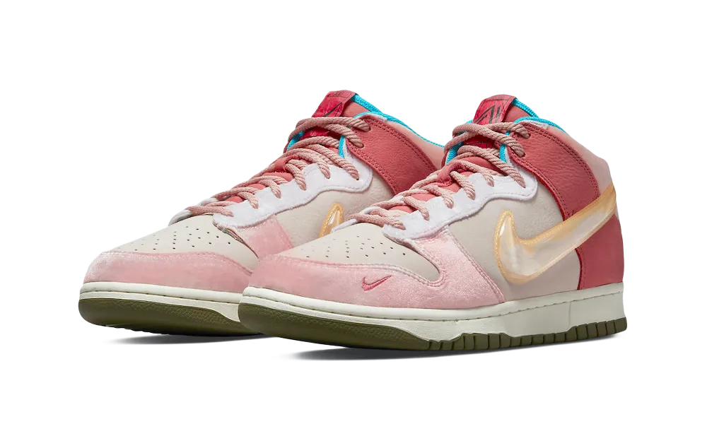 Nike Social Status x Dunk Mid "Strawberry Milk"