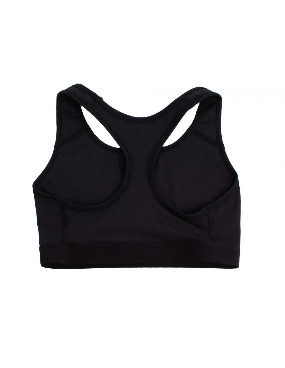 NIKE  TOP DEPORTIVO NEGRO NIKE SWOOSH BRA MUJER