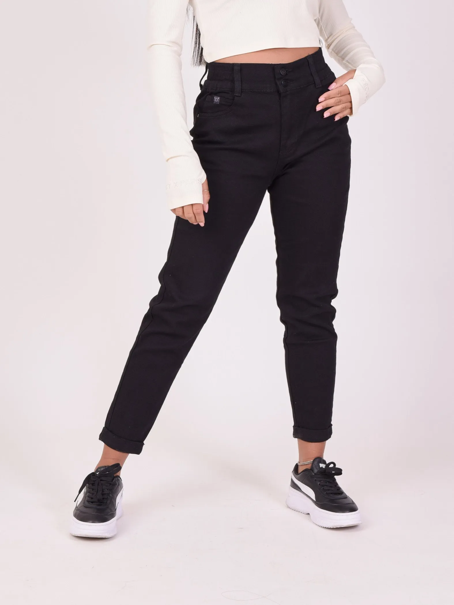 Pantalones de bolsa de papel