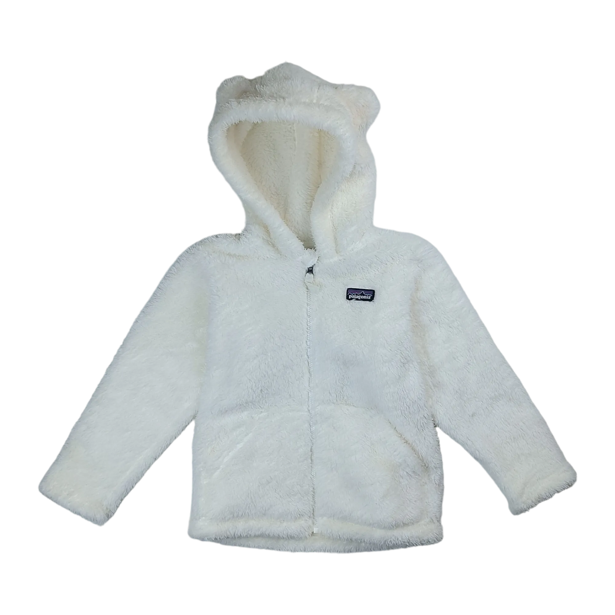 POLAR CON CAPUCHA BEBé FURRY FRIENDS HOODY  USADO (EXCELENTE)