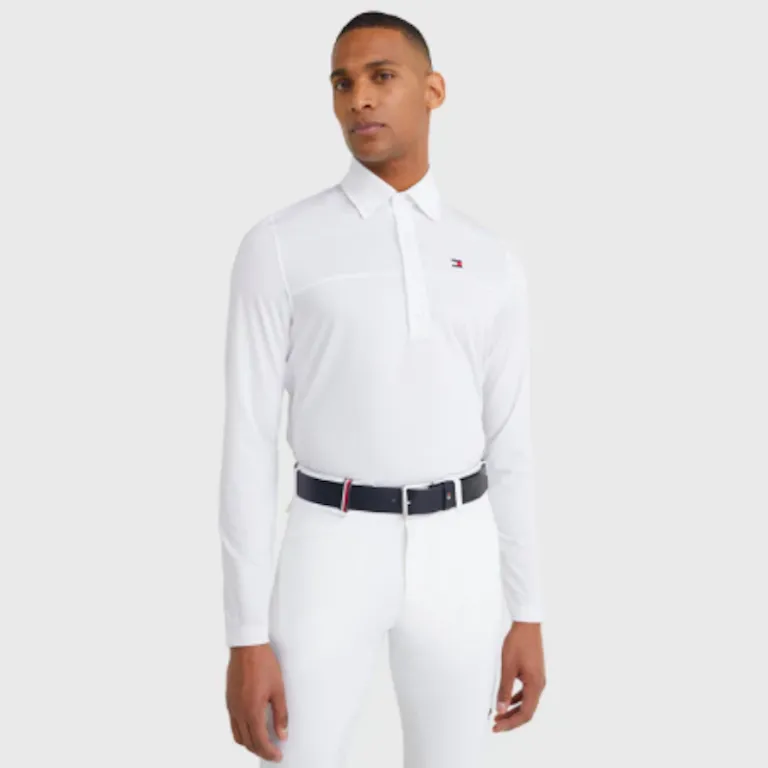 Polo Concurso Hombre Tommy Hilfiger Manga Larga