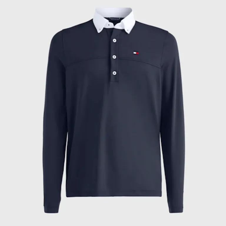 Polo Concurso Hombre Tommy Hilfiger Manga Larga