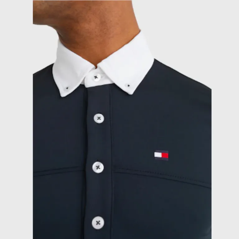 Polo Concurso Hombre Tommy Hilfiger Manga Larga