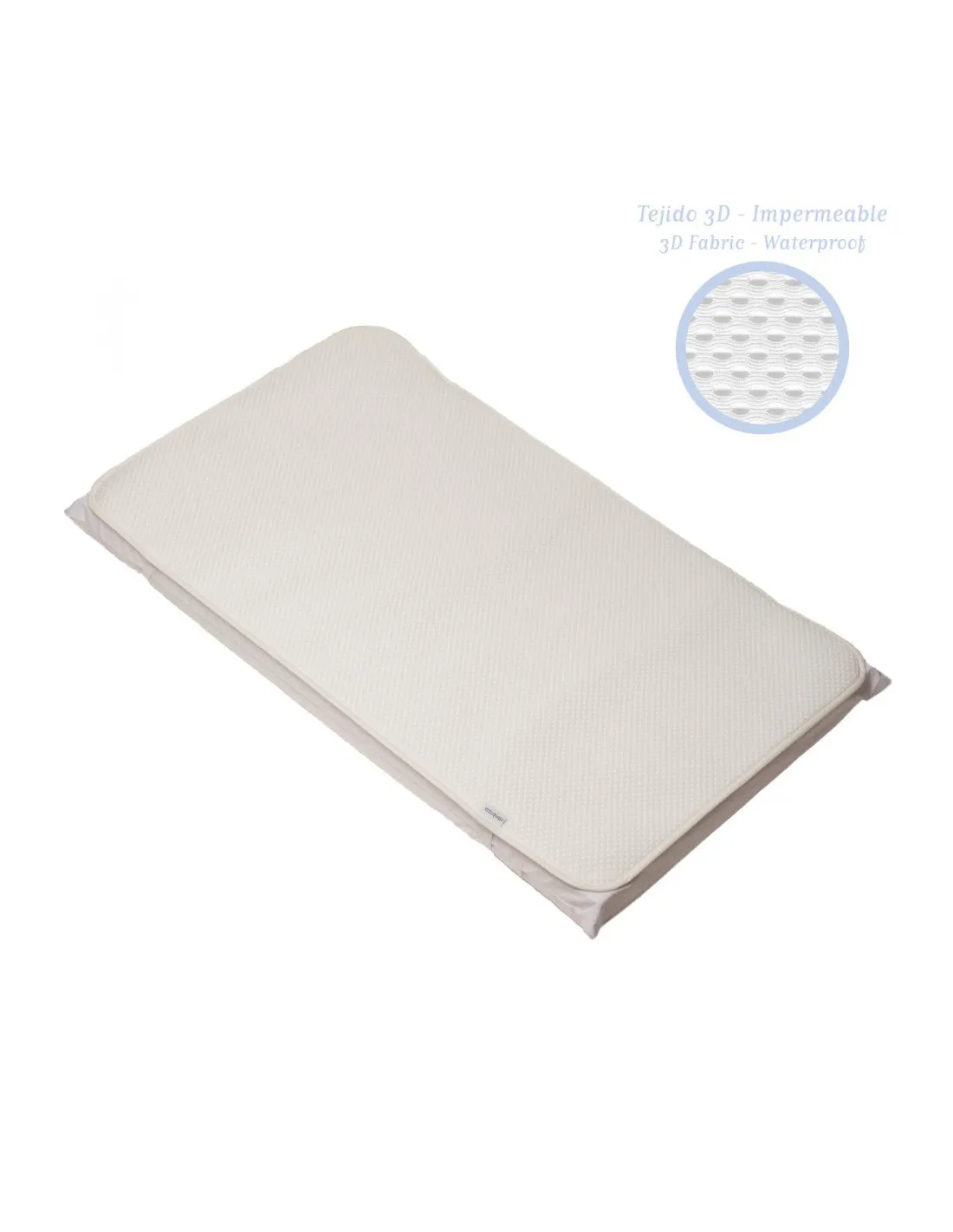 Protector de colchón 3D para minicuna de Cambrass