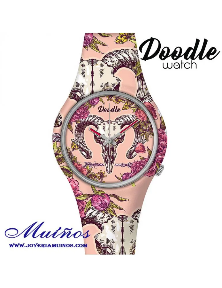 Reloj Tatuaje Cráneo de Carnero.