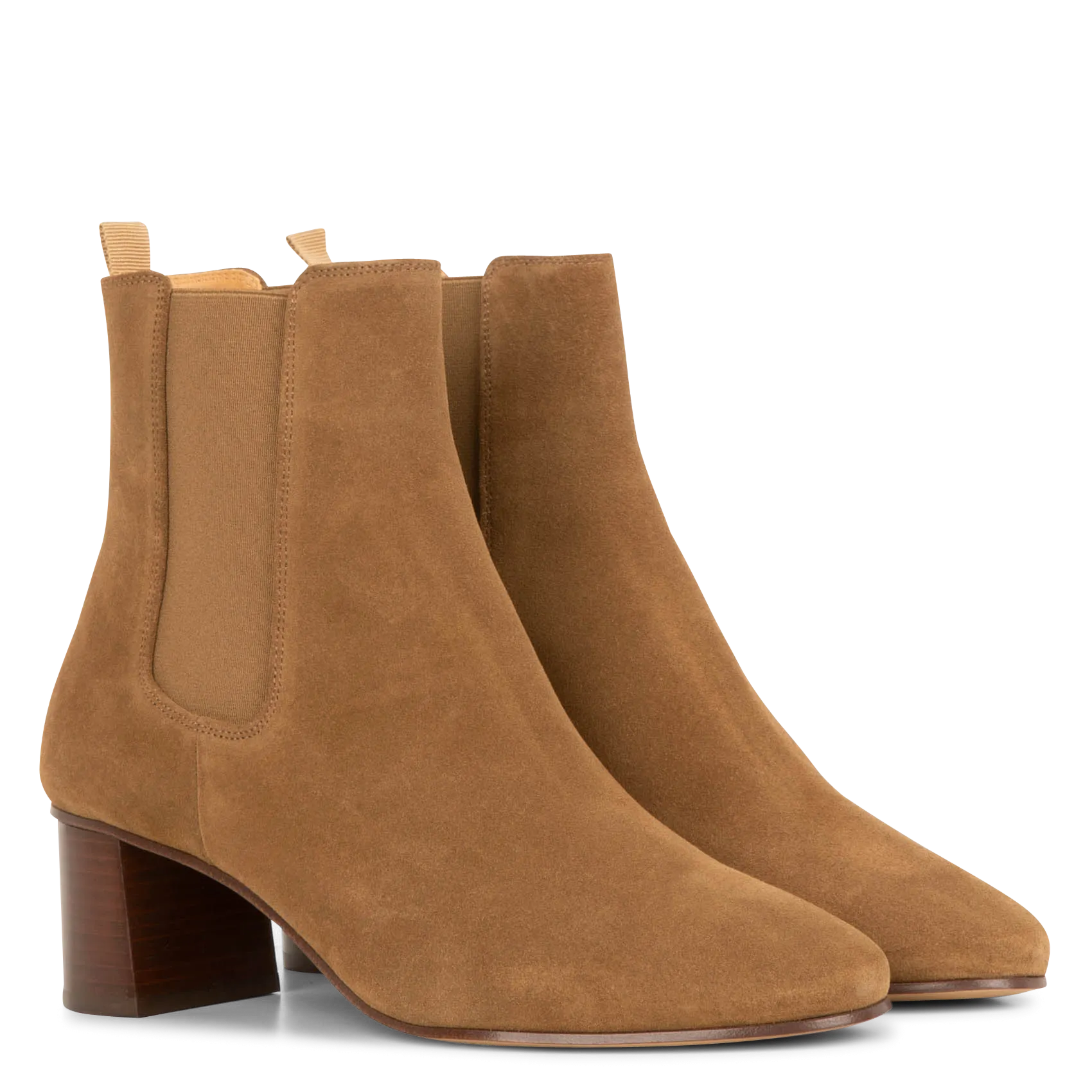 RIVECOUR BOTTINES 402  BOTINES DE CHAROL EN CAQUI