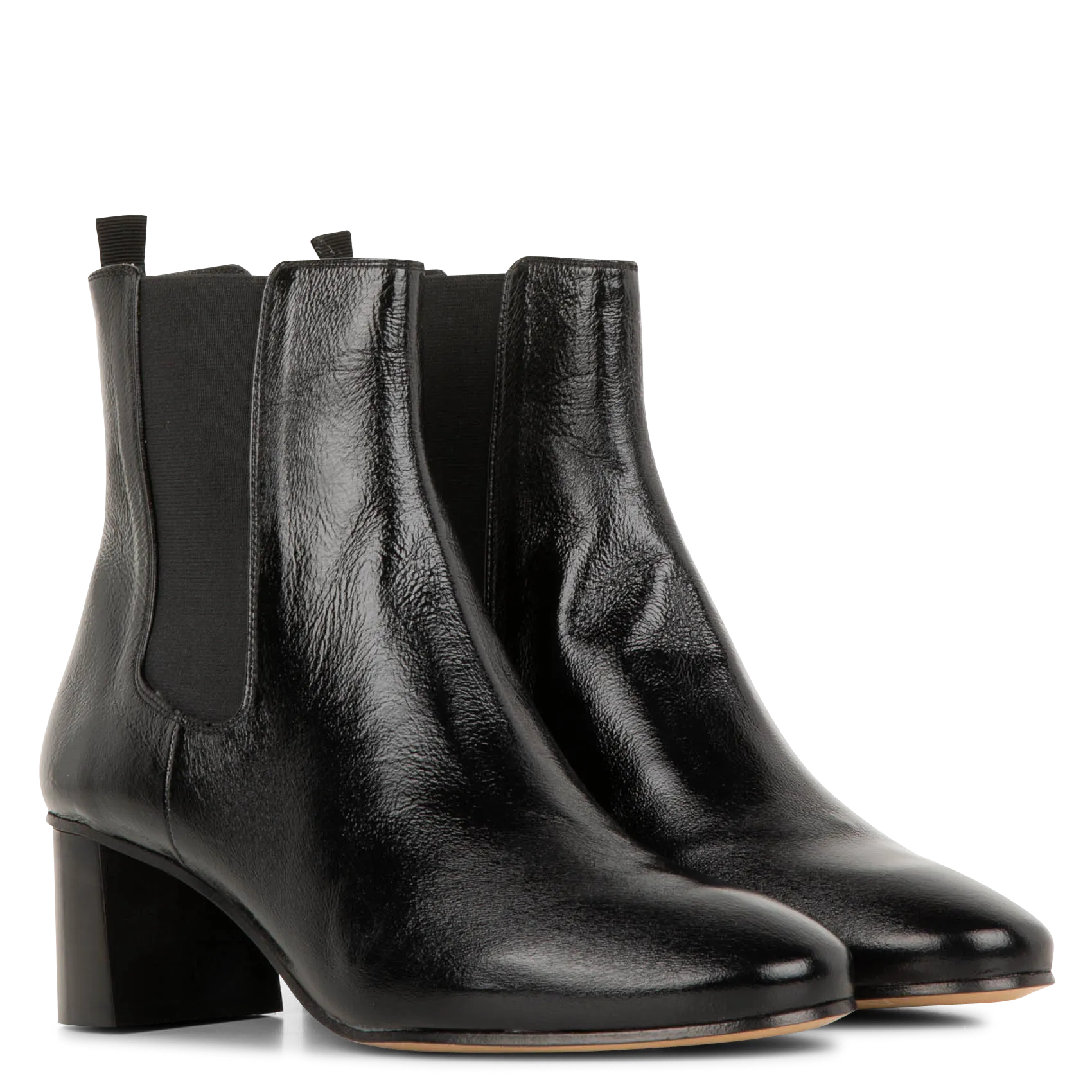RIVECOUR BOTTINES 402  BOTINES DE CHAROL EN NEGRO
