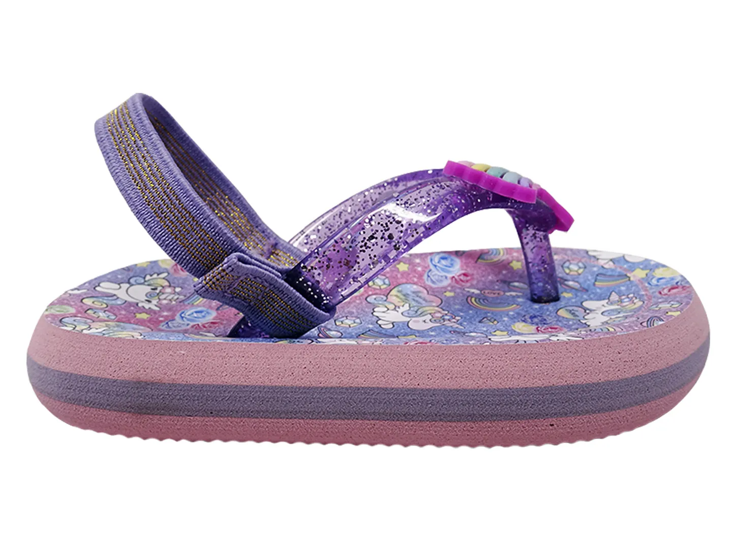 Sandalias Arra Unicornio Para Niña