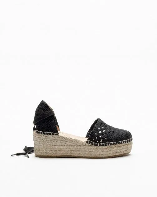 Sandalias con cuña PROF Java 59 Negro