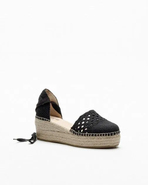Sandalias con cuña PROF Java 59 Negro