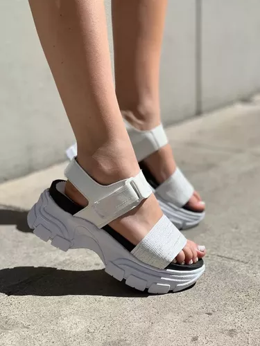 SANDALIAS DE MUJER ZAPATOS PLATAFORMA ZAPATILLA ALTA ART550
