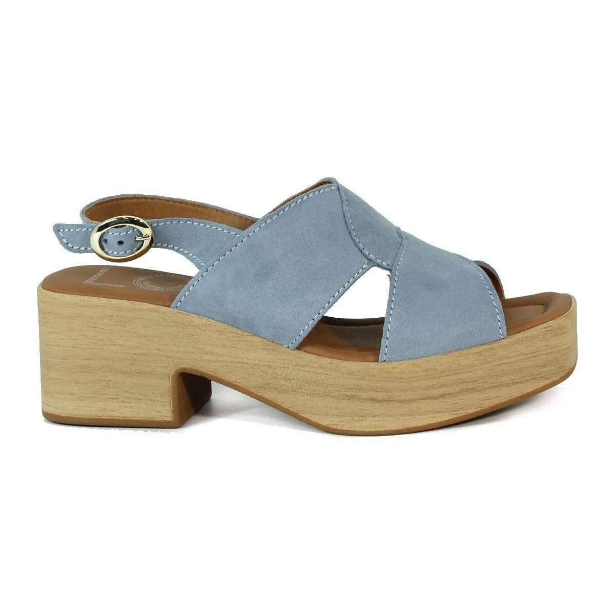 SANDALIAS DE PLATAFORMA LOL KALESSHI CELESTE