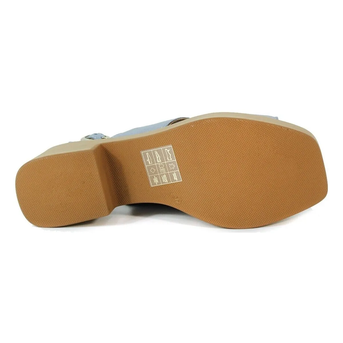 SANDALIAS DE PLATAFORMA LOL KALESSHI CELESTE