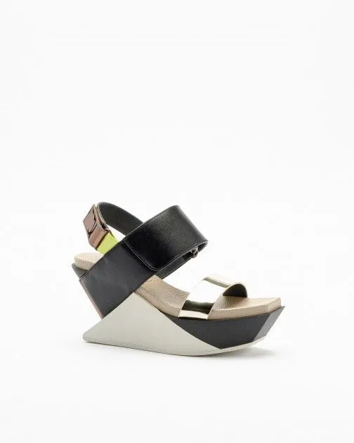 Sandalias de plataforma United Nude Delta Wedge Sandal Bronce