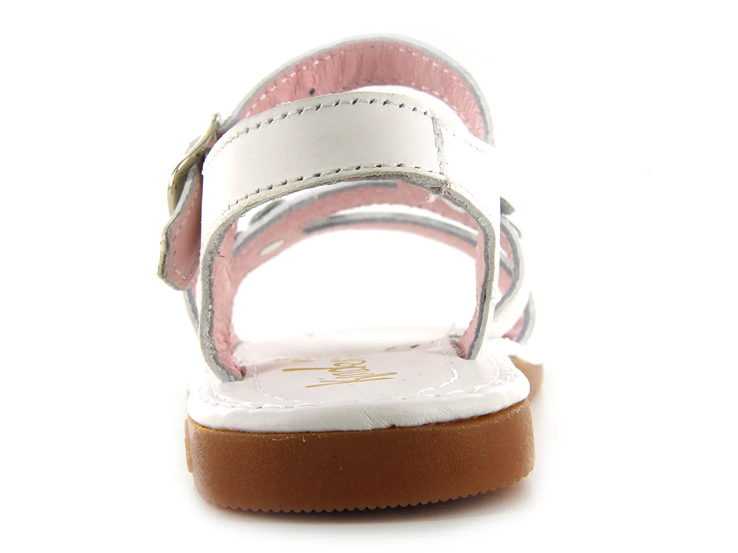 Sandalias Kinder 6615 Blanco Para Niña
