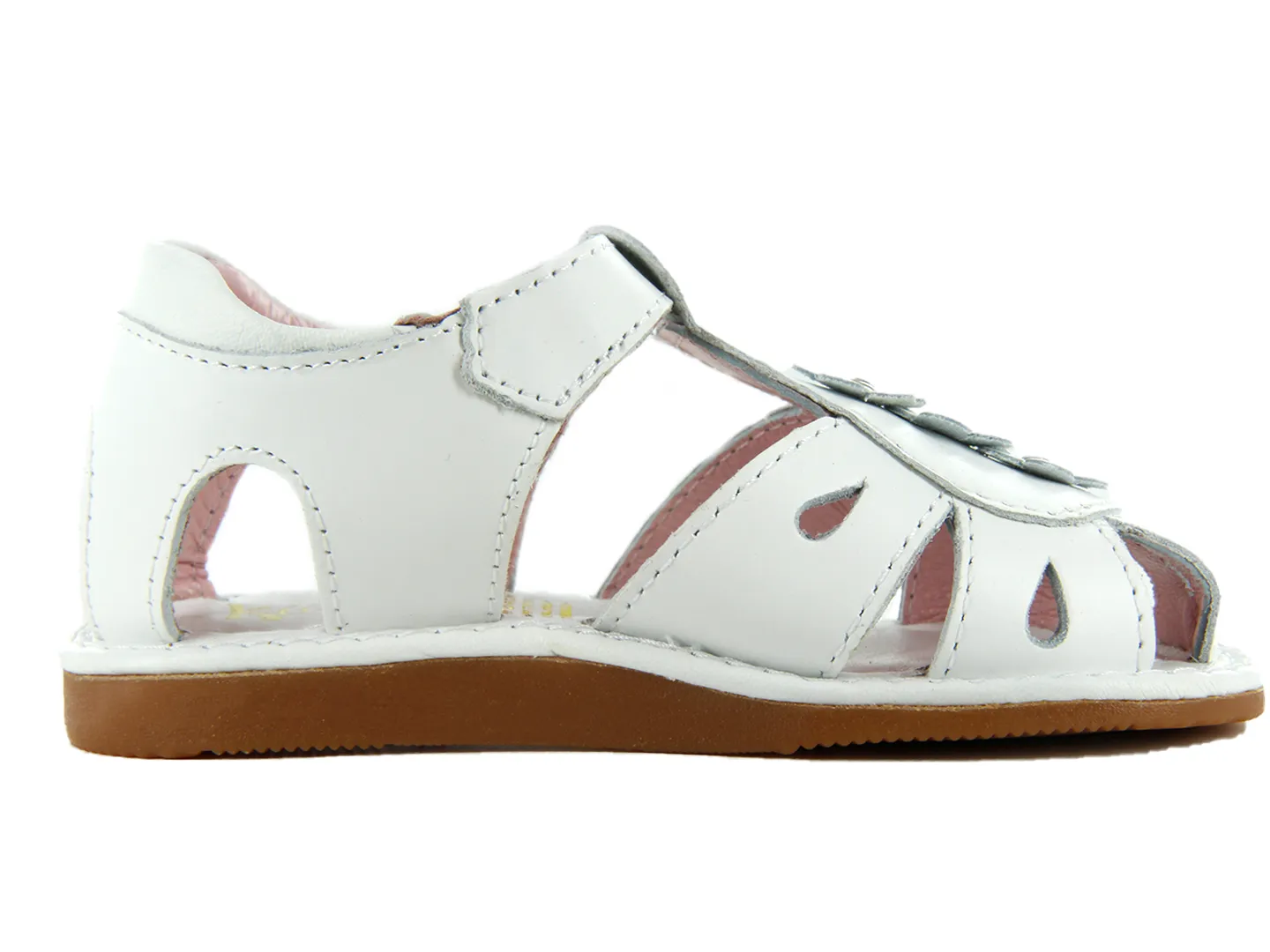Sandalias Kinder 6974 Blanco Para Niña