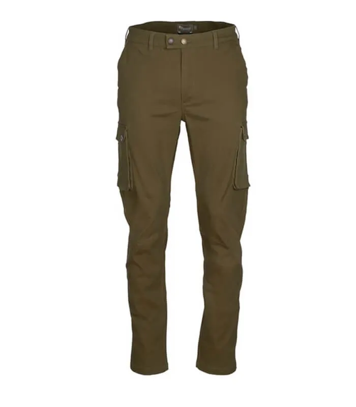 Serengeti pantalones de algodón moss green