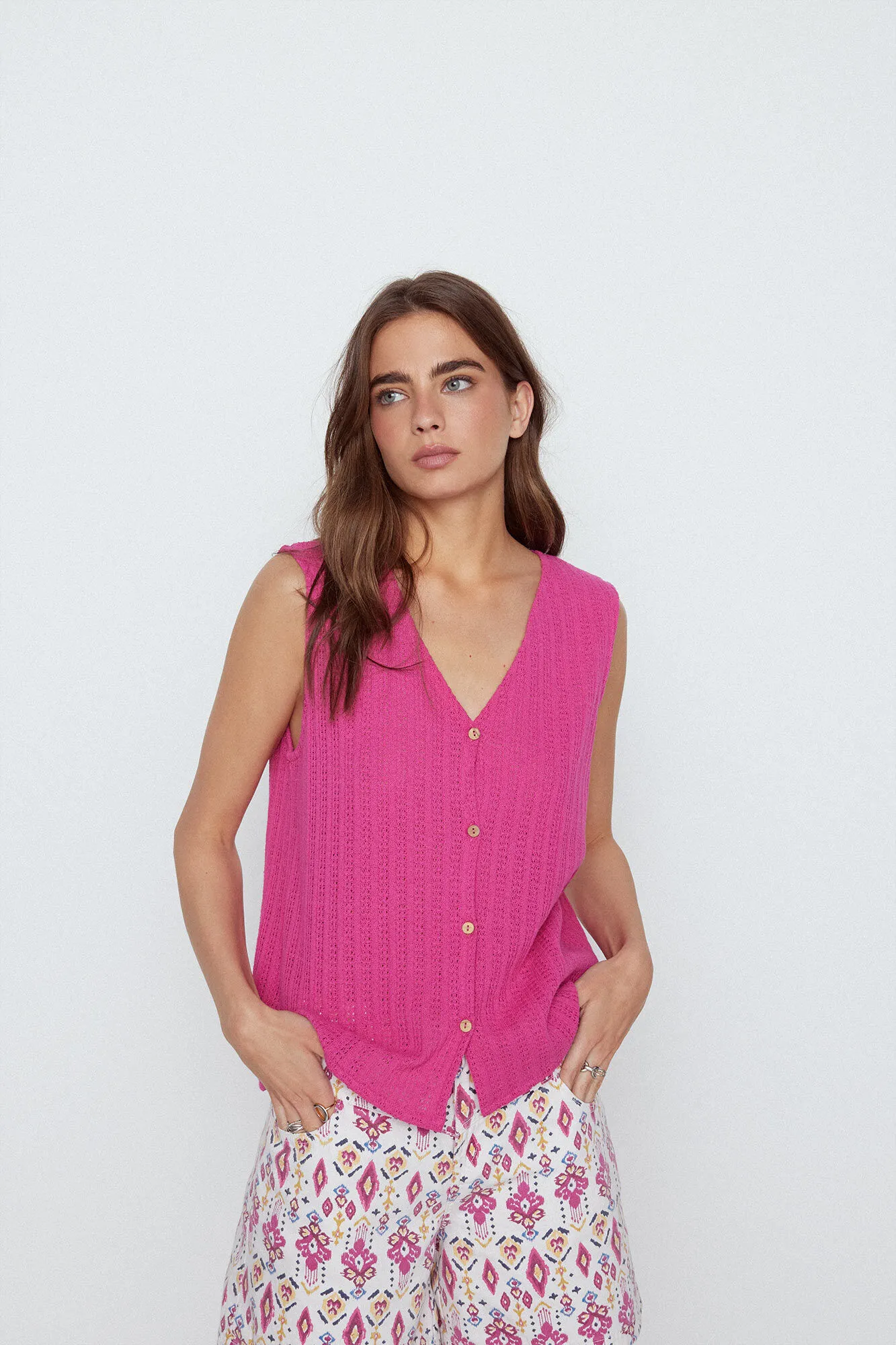 Slowlove Chaleco crochet