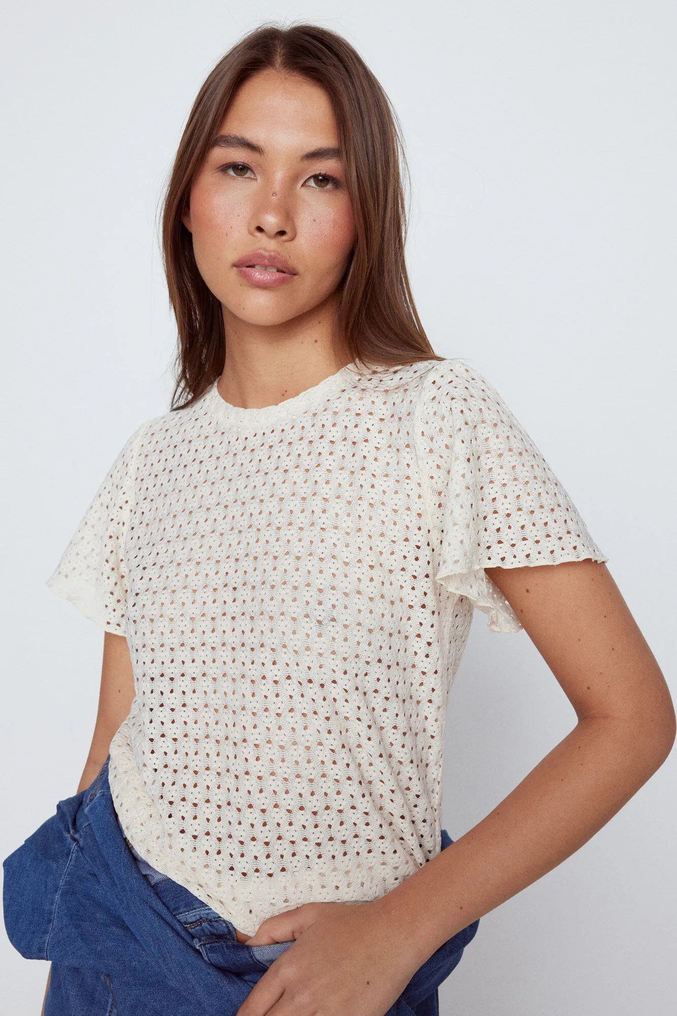 Slowlove Top manga volante