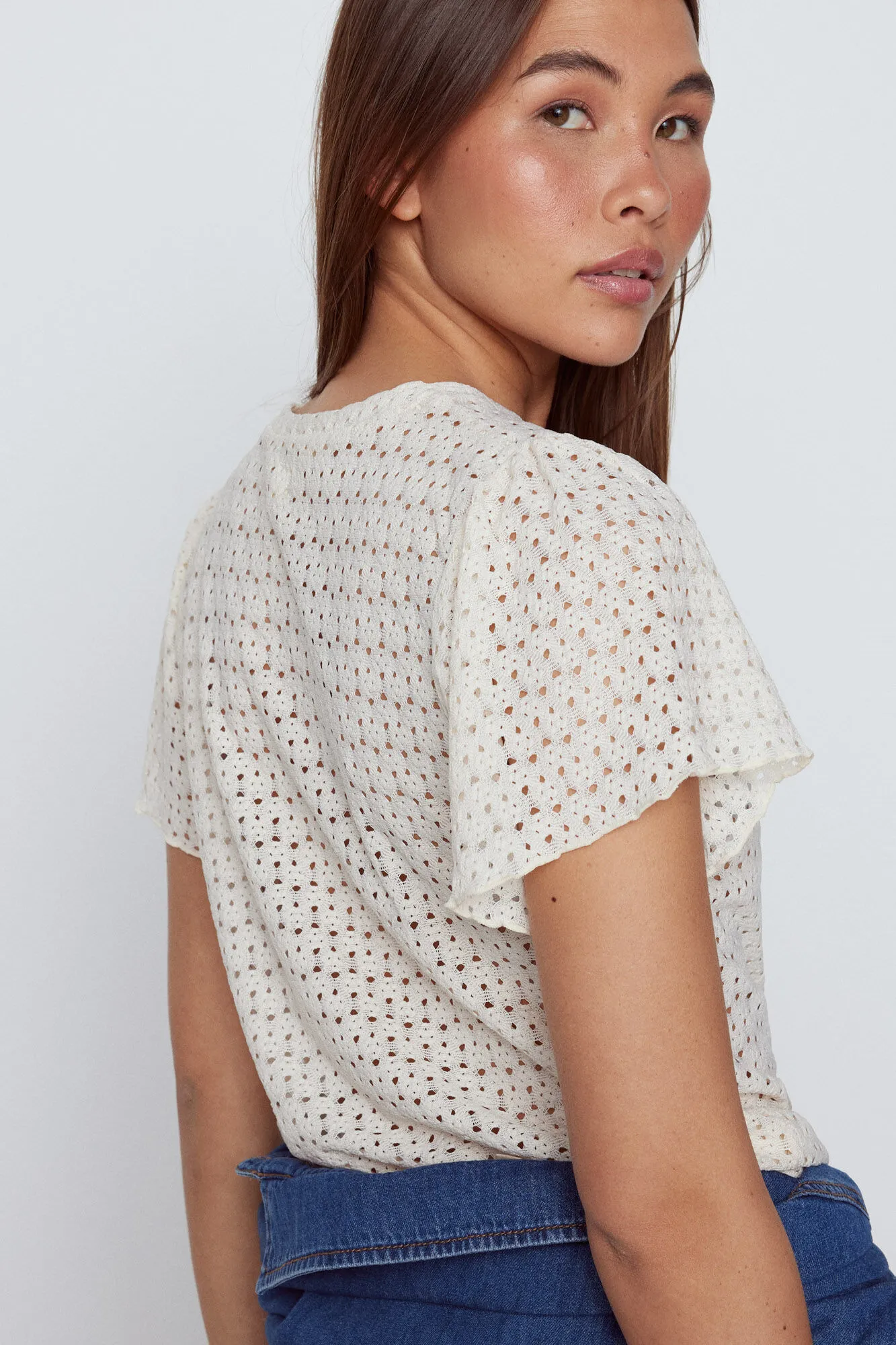 Slowlove Top manga volante