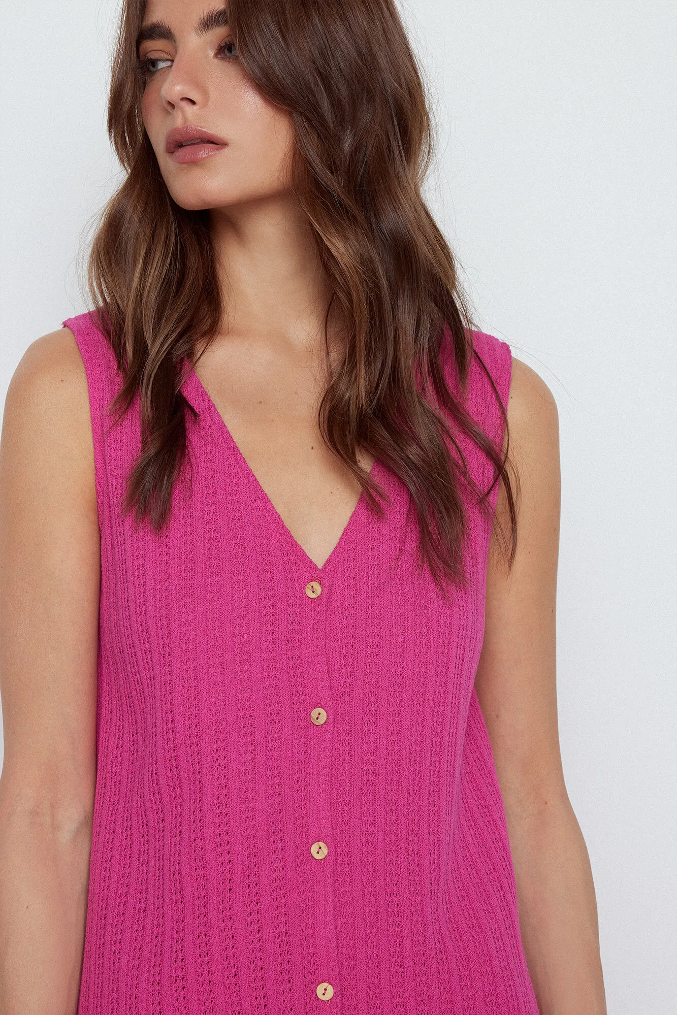 Slowlove Vestido corto elástico