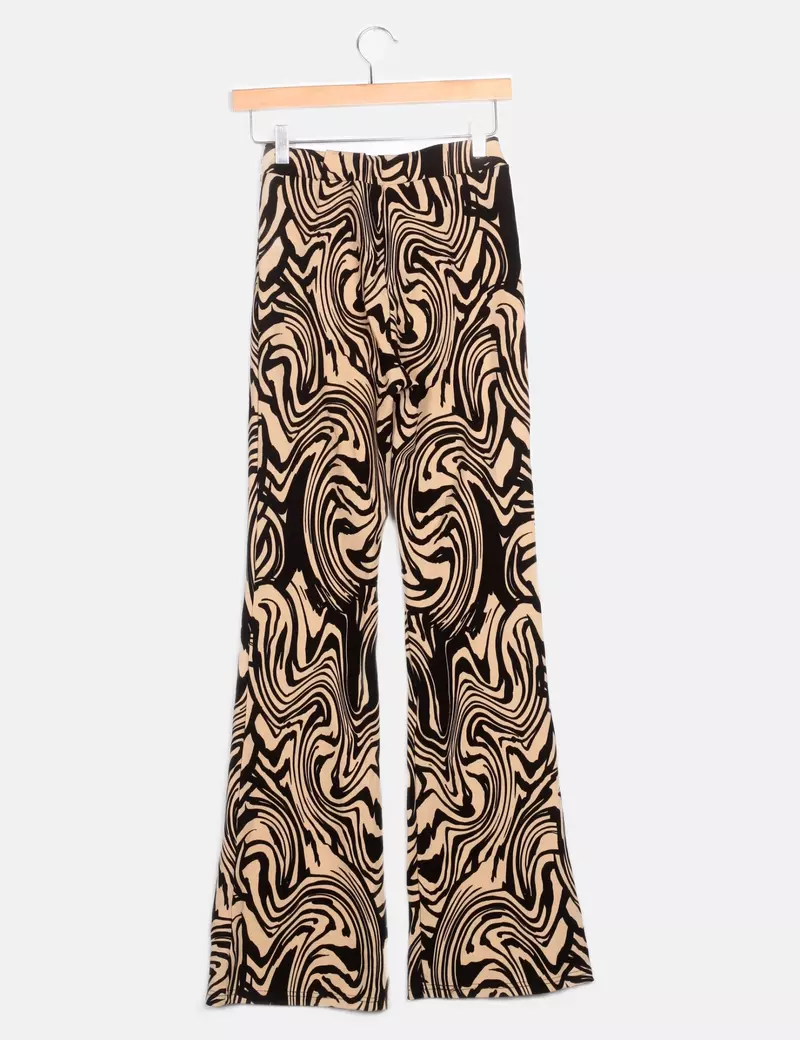 Stradivarius Pantalones de tela Campana