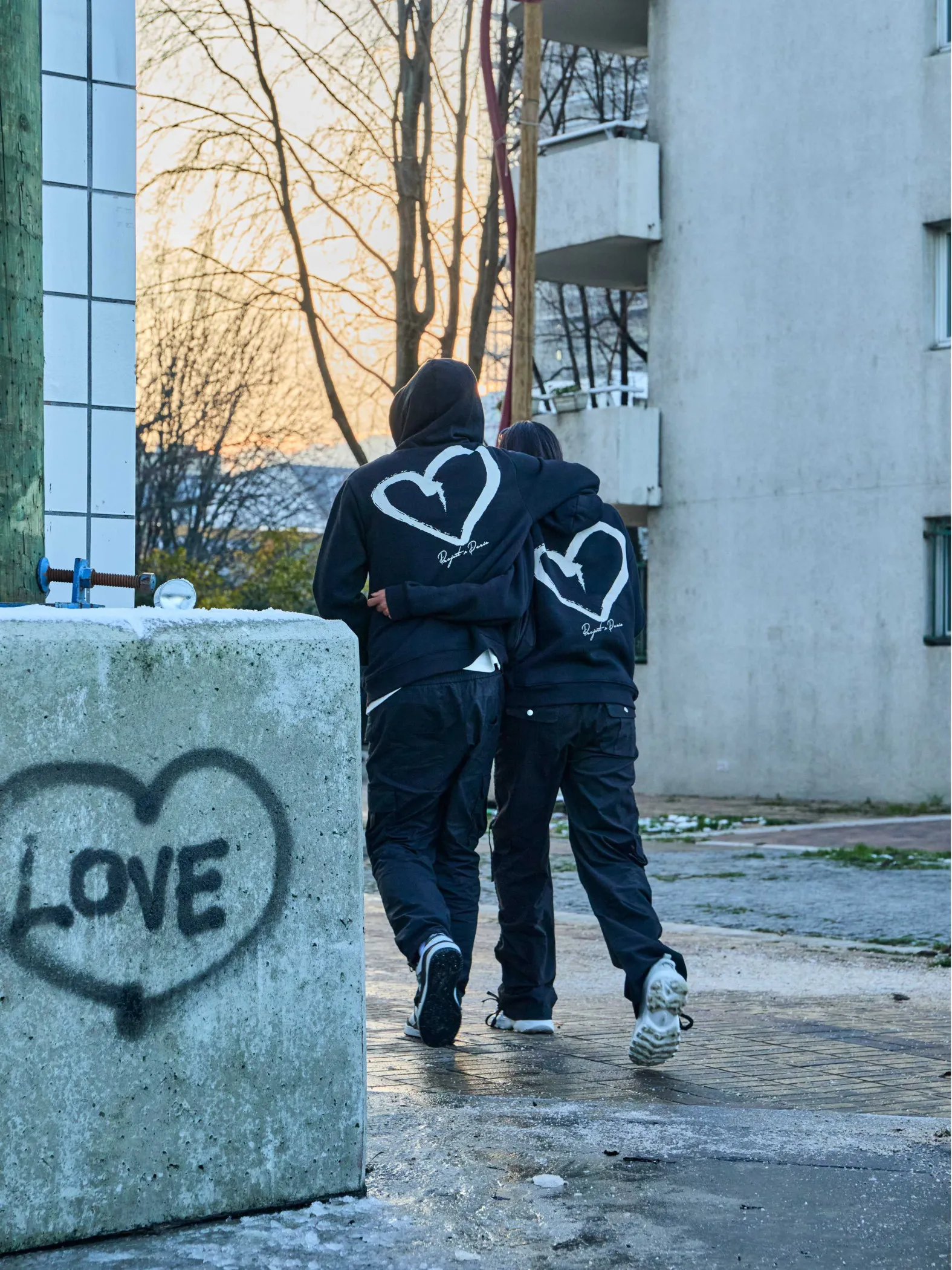 Sudadera con capucha PXP Heart