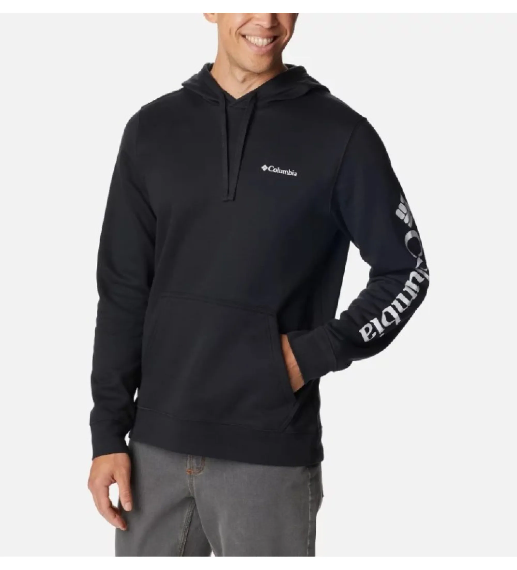 Sudadera con capucha Trek negro