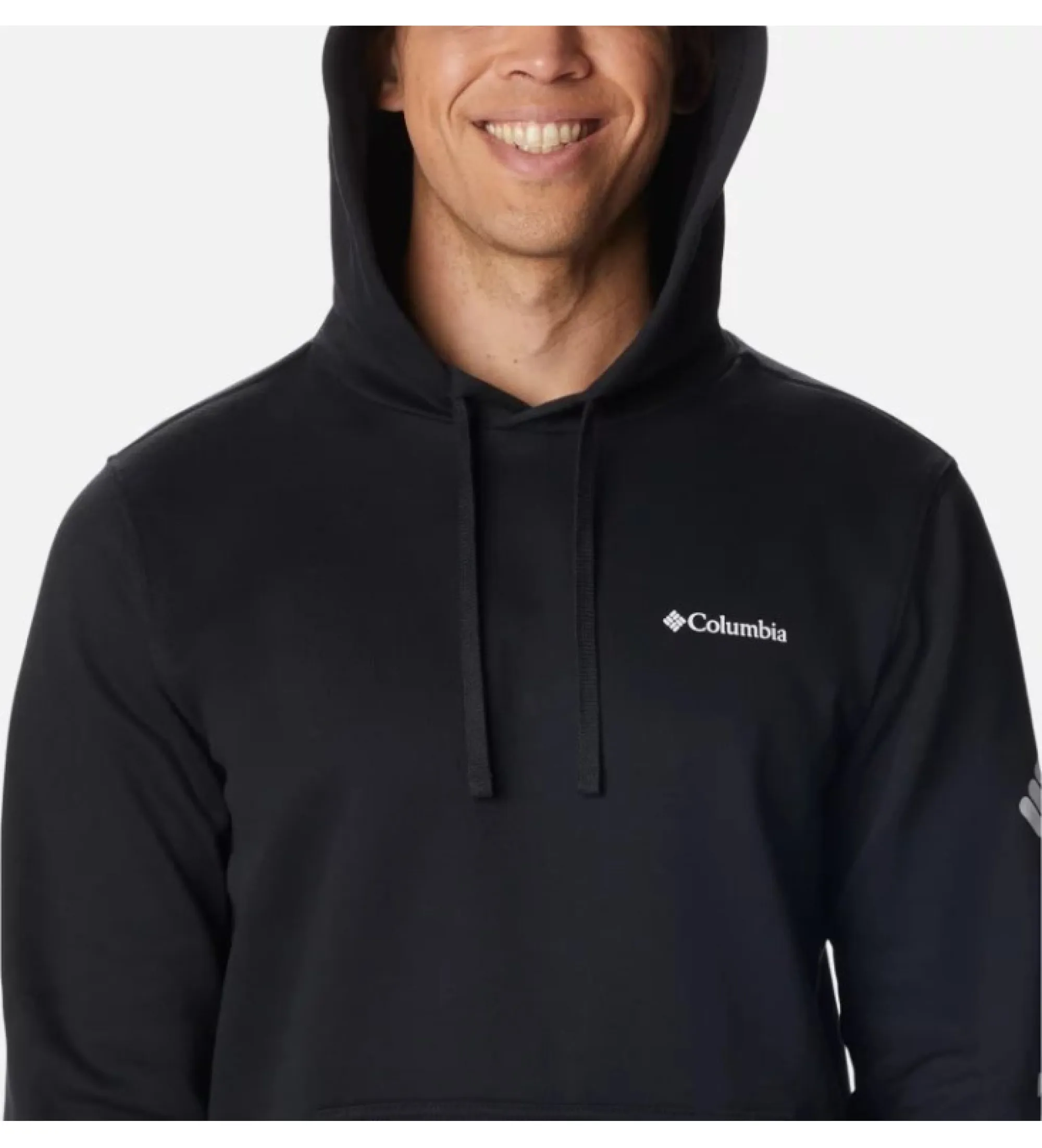 Sudadera con capucha Trek negro