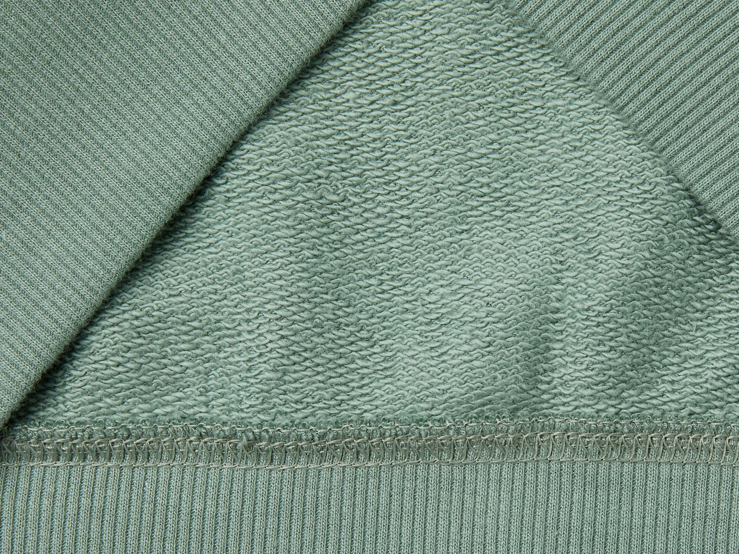 Sudadera con cremallera y bordado de logotipo