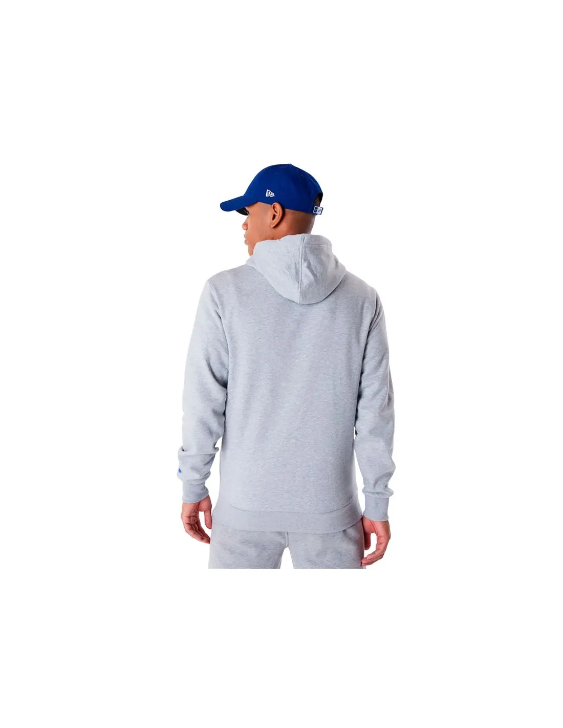 Sudadera New Era MLB Regular LA Dodgers Gris Hombre