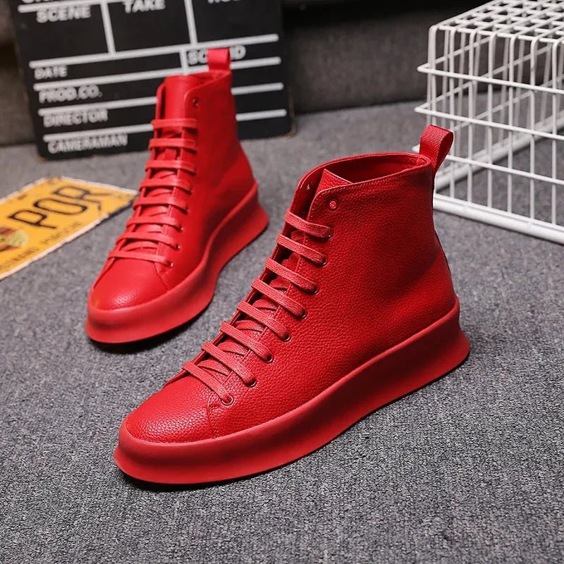Tenis De Estilo Botines Para Hombre