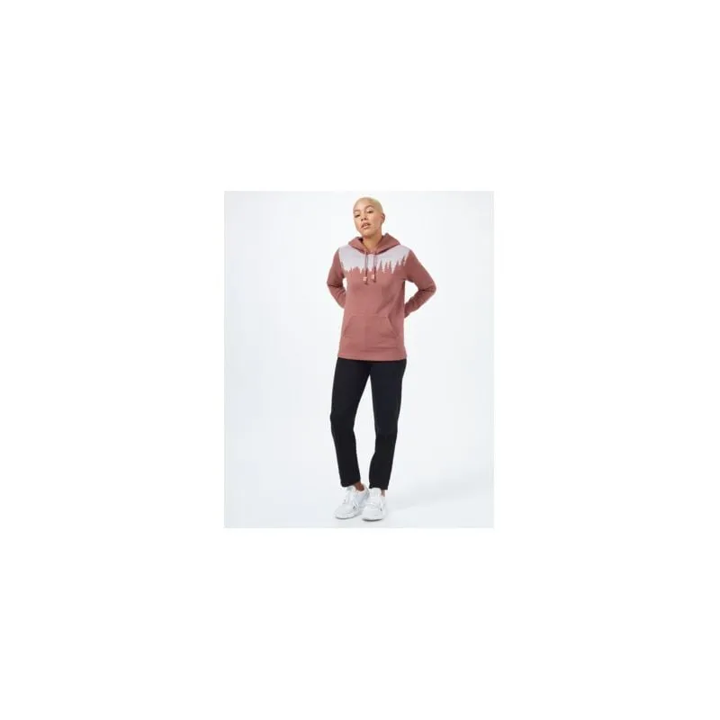 Tentree Juniper Hoodie (Mesa Red Heather) Mujer