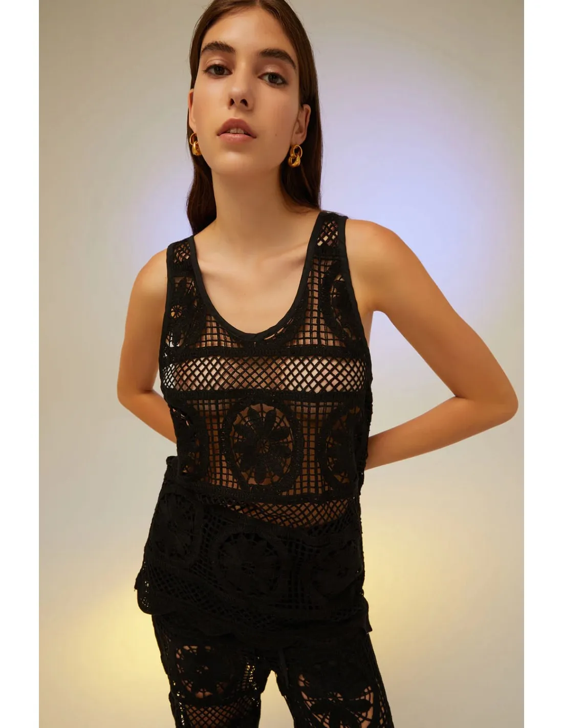 Top Crochet Tirantes