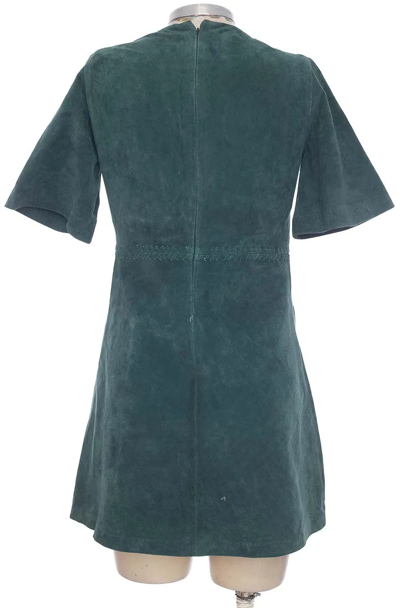 VESTIDO / ENTERIZO COLOR VERDE  ZARA