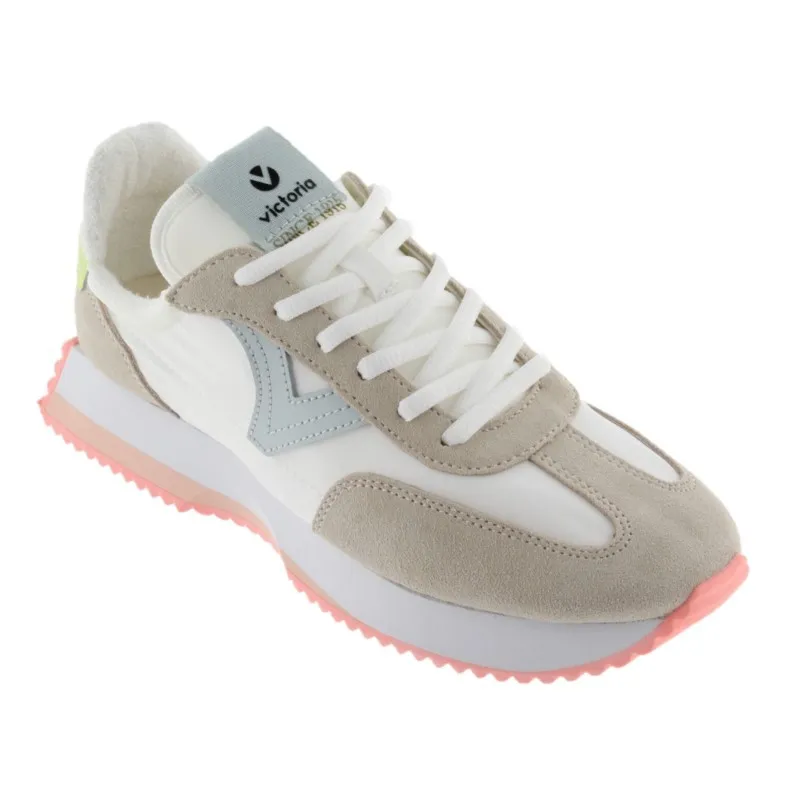 VICTORIA Cosmos 1134106 Beige Deportiva cordones mujer