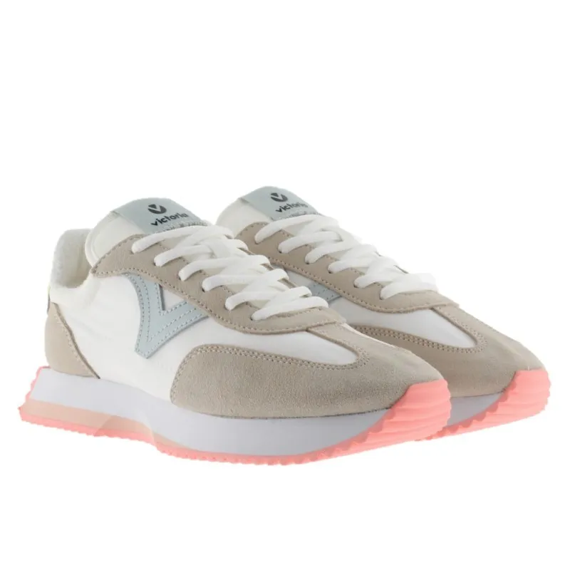 VICTORIA Cosmos 1134106 Beige Deportiva cordones mujer